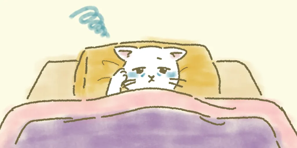 脊髄小脳変性症の不眠や中途覚醒は脳が発信しているサインと解説するイメージ画像