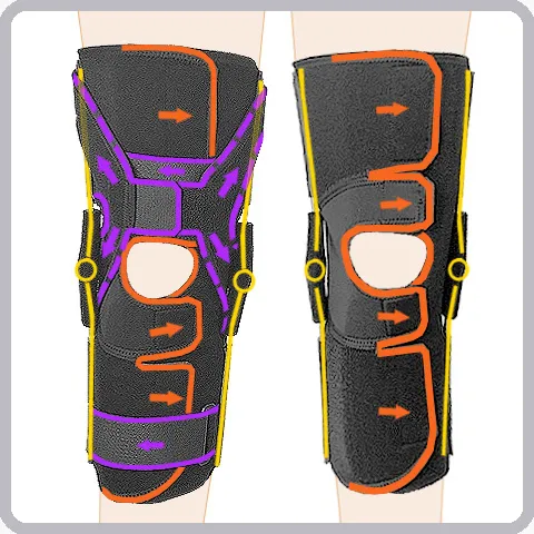 For knees after ACL reconstruction surgery, ExAid Knee PCL for the injured side and ExAid Knee Light Sports 3 are recommended for protection from re-injury and secondary damage.