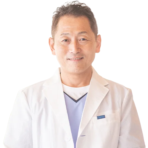 The Director of Moriue Acupuncture and Orthopedic Clinic, Hiroaki Yoshiike.