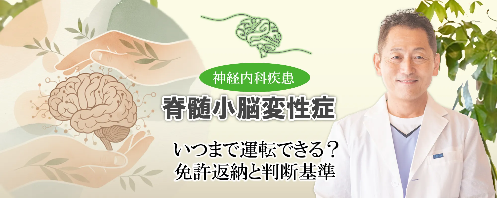脊髄小脳変性症｜運転はいつまで可能？免許返納のタイミングと移動手段について、わかりやすく解説します。